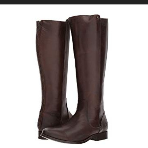 melissa stud knee high boot